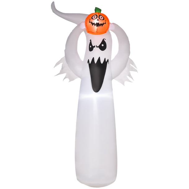 1.8m Inflatable Floating Ghost & Pumpkin with LED Lights – image 1 of 9