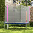 Pink 10ft trampoline net – image 2