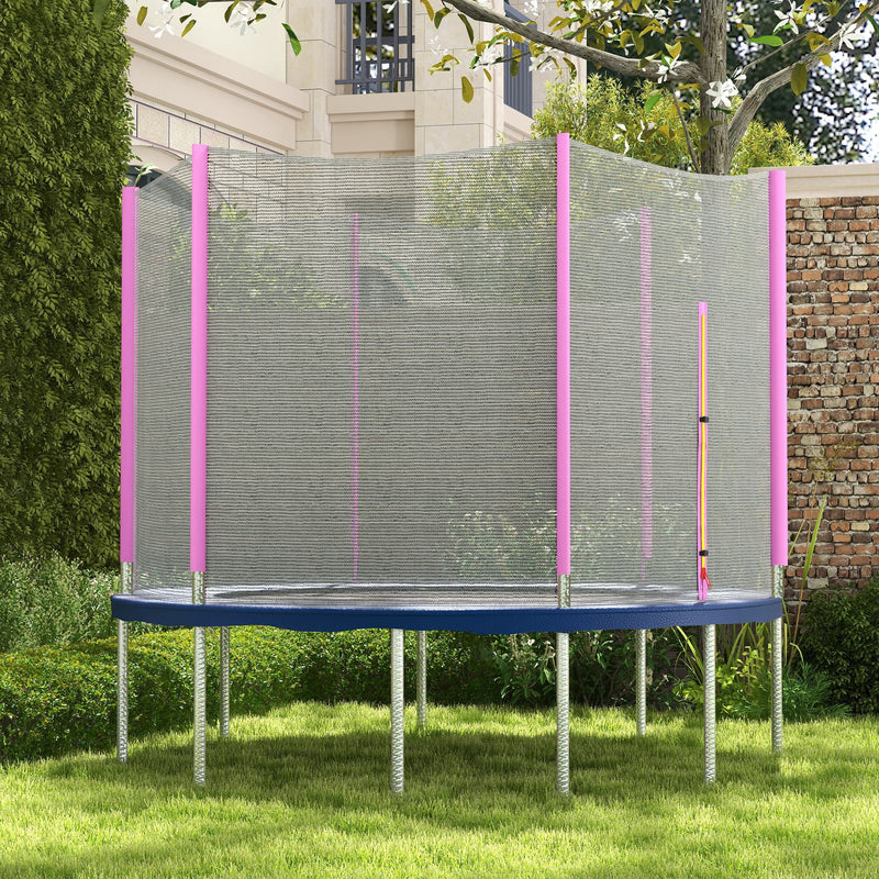 Pink 10ft trampoline net – image 2