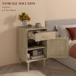 Boho rattan bedside table – image 10