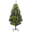 5ft pre-lit decorated Christmas tree – image 10