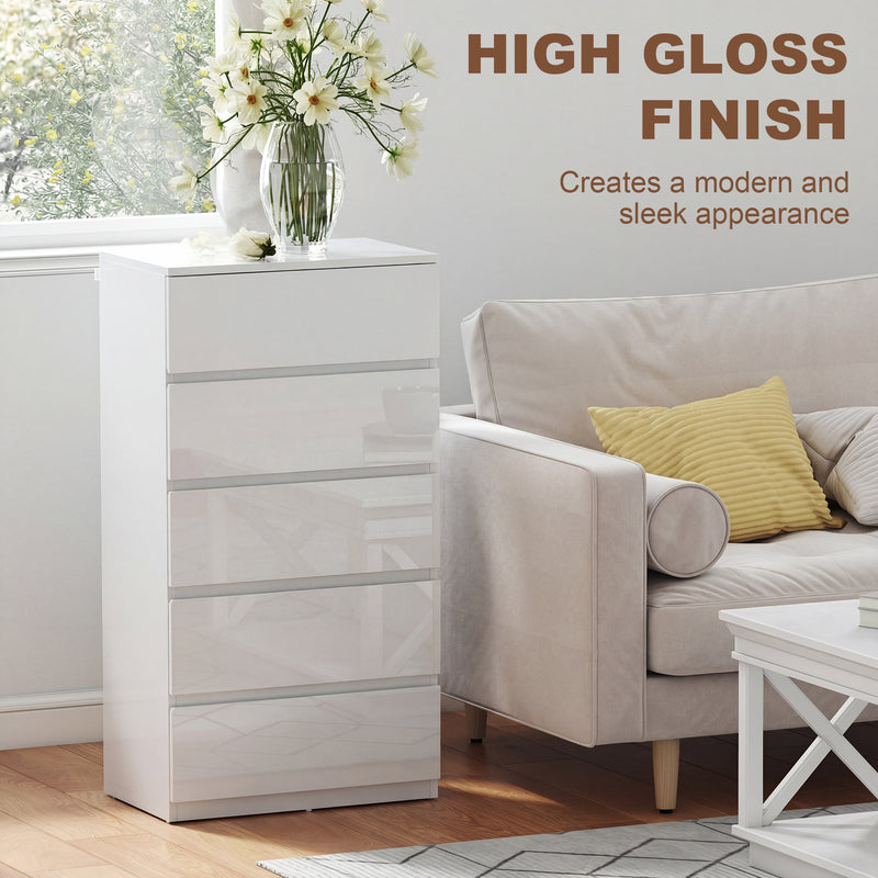 5-drawer chest of drawers – image 5