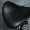 Black curved salon stool – image 8