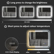80 x 60 cm Bluetooth speaker mirror – image 6