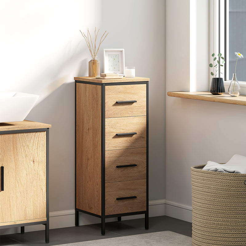 Narrow 4-drawer cabinet – image 2