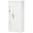 White mirrored wardrobe – image 10