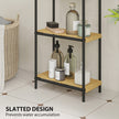 3-tier bamboo bathroom shelf – image 6
