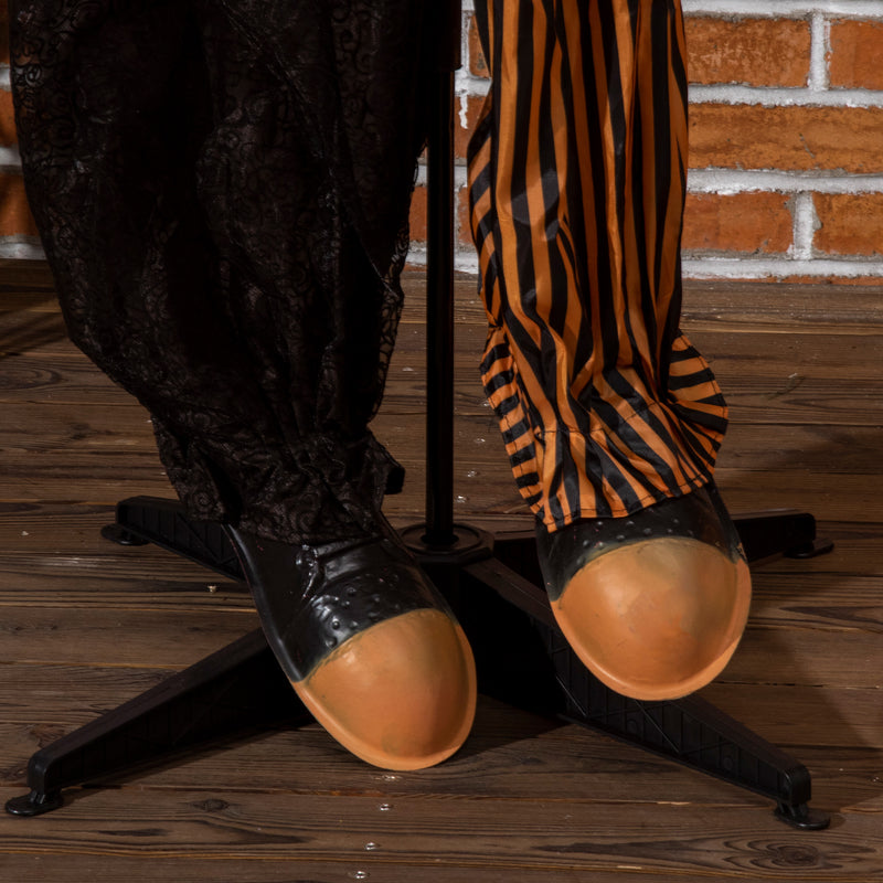 170cm Animated Circus Clown with Glowing Eyes – image 8 of 9