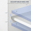 Shutter door bathroom cabinet – image 6