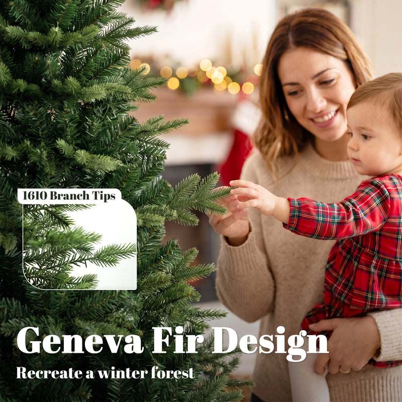 6ft Geneva fir Christmas tree – image 5