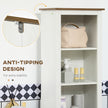 Tall bathroom cabinet with shelves – image 6