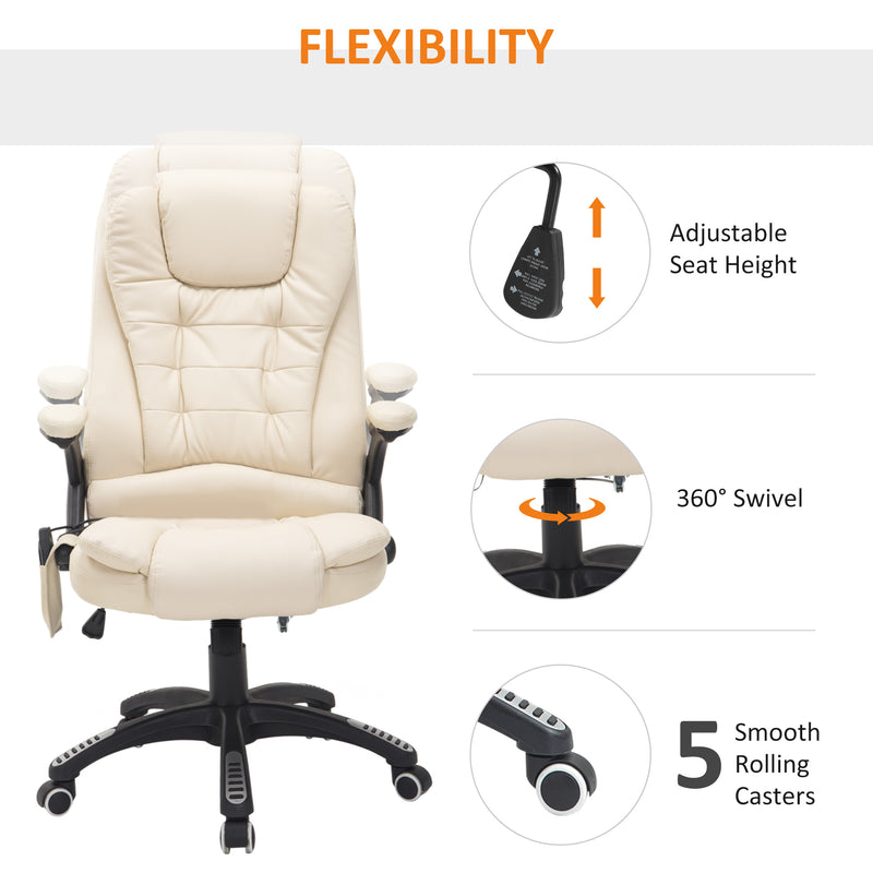 Heated massage executive chair – image 5
