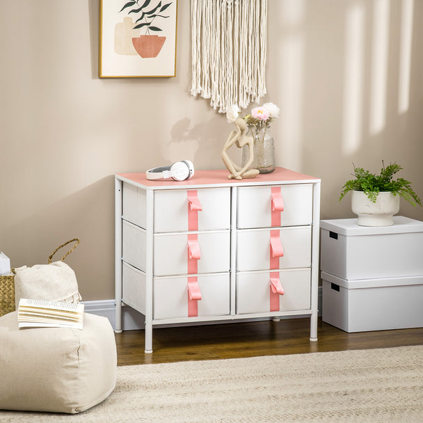 6-drawer fabric chest – image 2