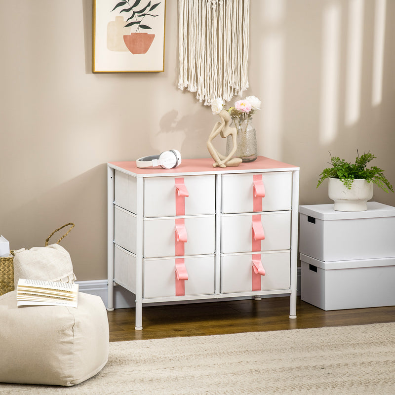 6-drawer fabric chest – image 2
