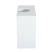 White under-sink cabinet – image 5