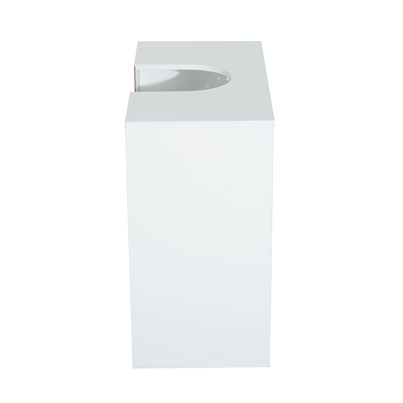 White under-sink cabinet – image 5