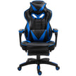 Racing gaming chair with footrest – image 10