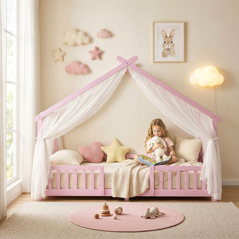 Kids house single bed – image 8