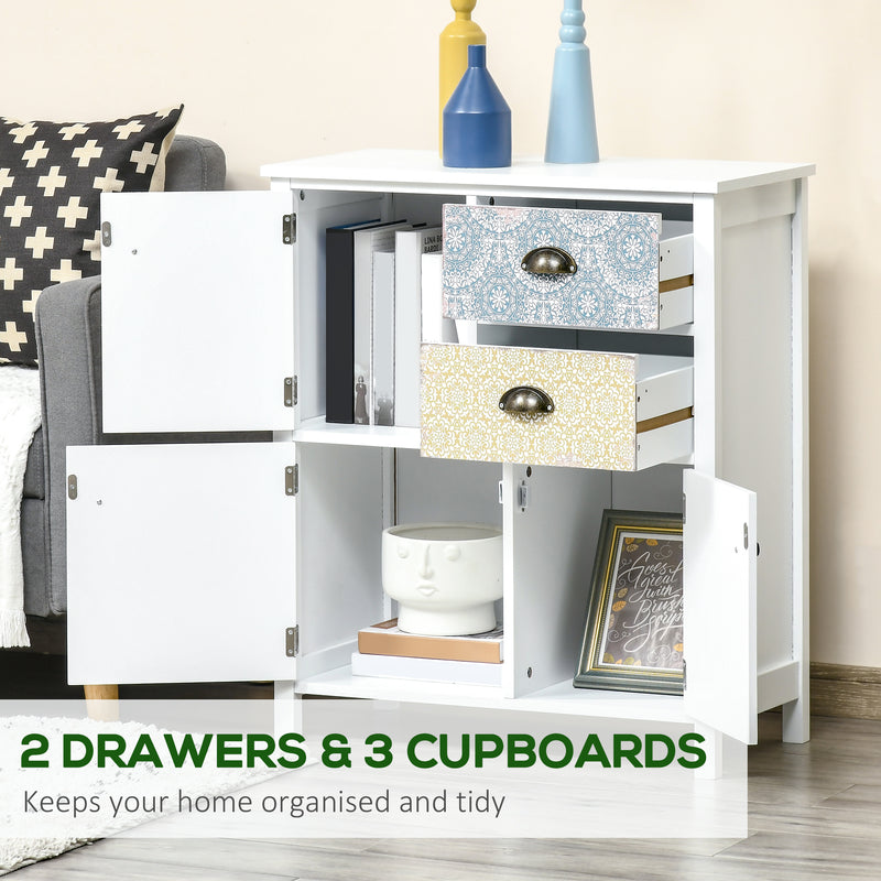 Boho patterned storage cabinet – image 4