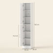Tall bathroom cabinet with mirror – image 3