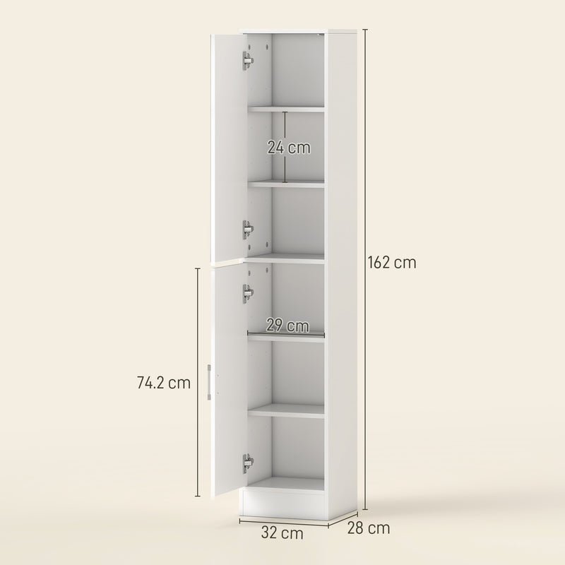 Tall bathroom cabinet with mirror – image 3