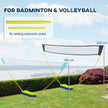 Badminton & volleyball net set – image 4
