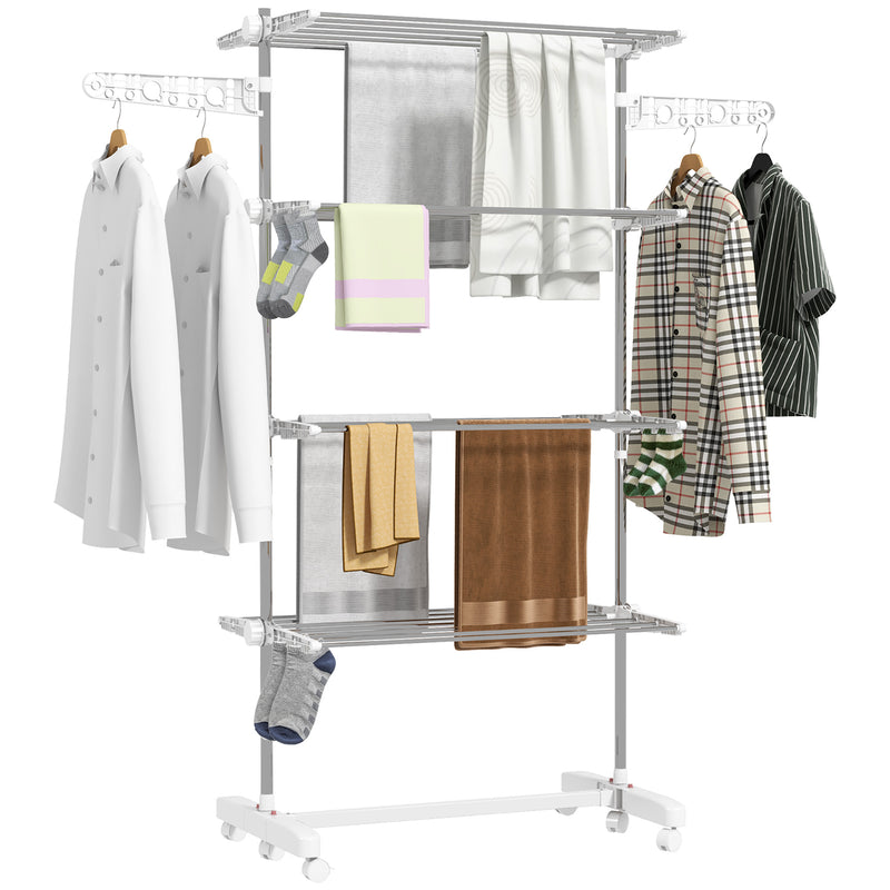 4-shelf clothes airer – image 10