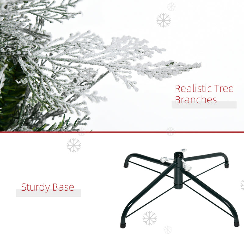 6ft snow-tipped pencil cypress tree – image 7