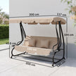 Light brown swing bed – image 3