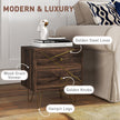 Hairpin leg bedside tables – image 6