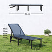 Reclining sun lounger – image 3