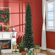 7.5ft snow-dipped pencil Christmas tree – image 8