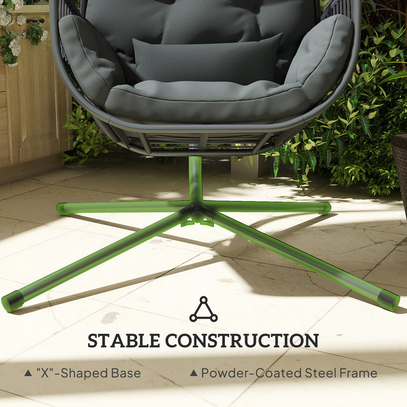 Mesh hanging egg chair – image 6