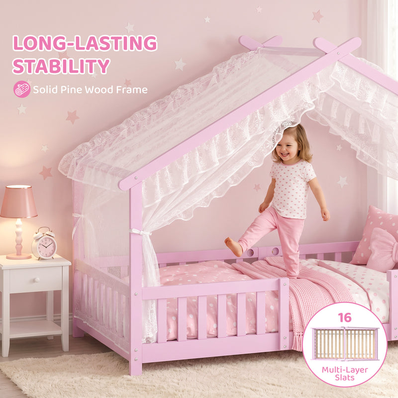 Kids house single bed – image 7