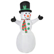 6.5ft Snowman Christmas Inflatable on a white background