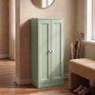 HOMCOM Narrow Bathroom Cabinet, Slim Storage Cabinet with 2 Doors & 4 Tiers, Freestanding Narrow Cupboard – view 9