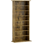 360 CD Storage Unit - Rustic Brown