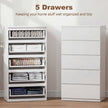 5-drawer chest of drawers – image 4