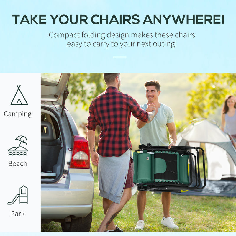 Green zero gravity chairs – image 5