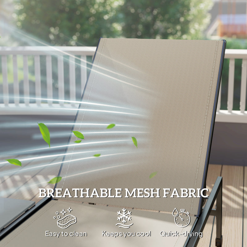 Mesh sun loungers – image 6