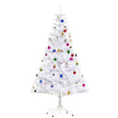 5ft white Christmas tree with decorations – image 10