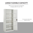 Tall steel filing cabinet – image 5