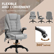 Heated massage office chair – image 8