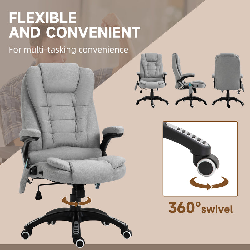 Heated massage office chair – image 8