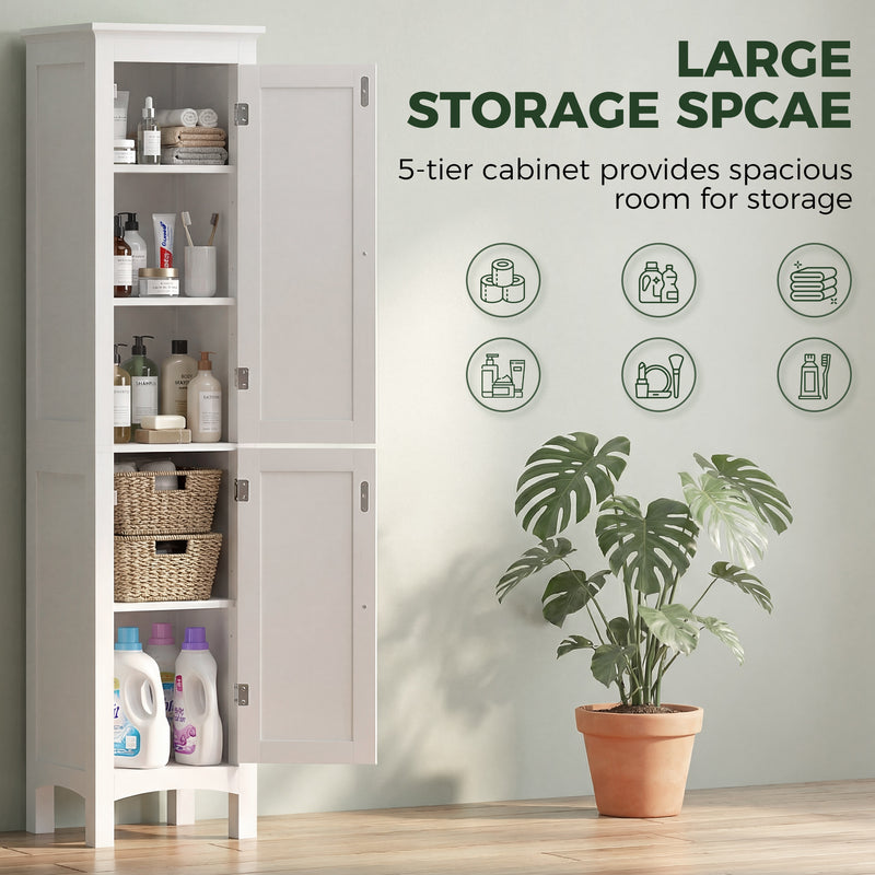 Tall slim bathroom cabinet – image 4