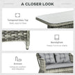 4-piece rattan sofa set – image 6