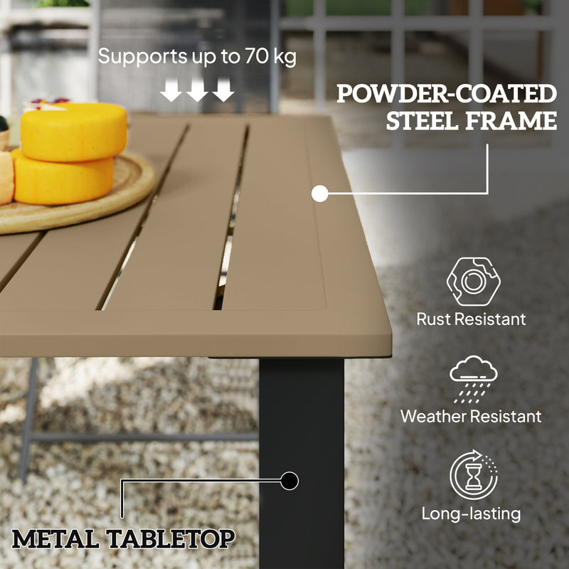 6-seater garden dining table – image 7