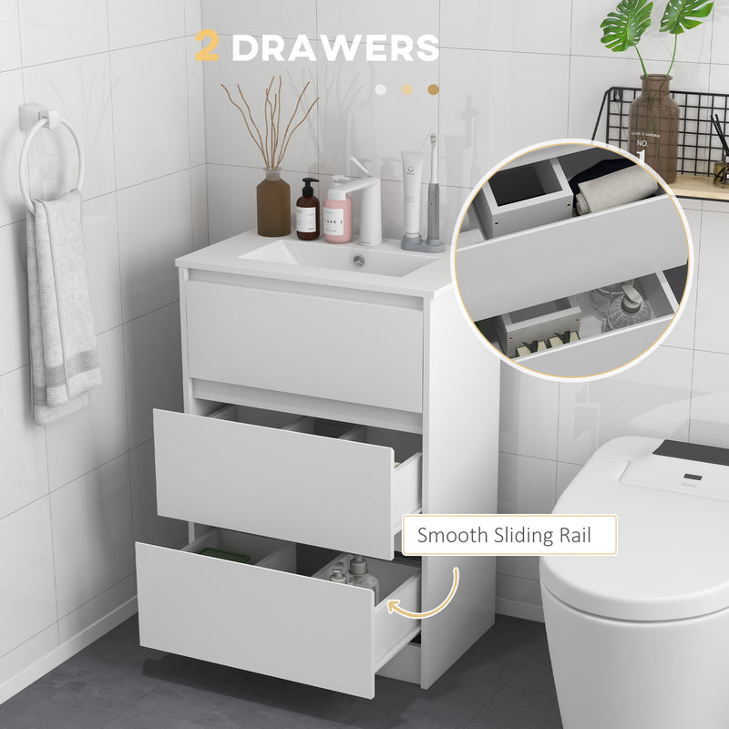 Bathroom vanity unit with basin – image 4