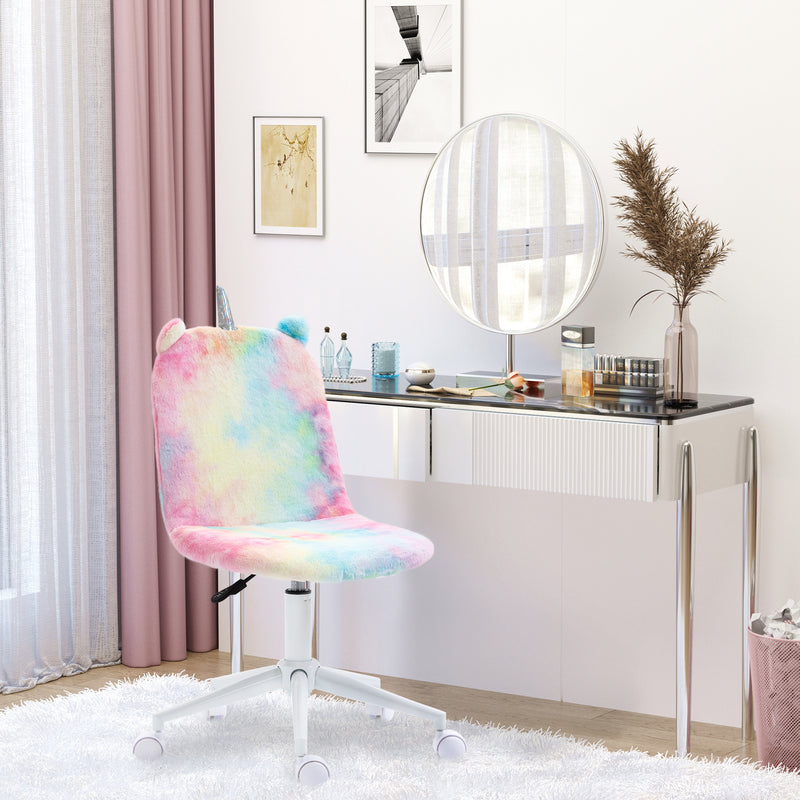 Fluffy unicorn desk chair – image 7