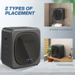 Compact tumble dryer in grey – image 8